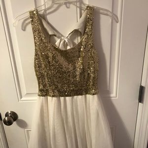 strapless open back dress Custom A Line Ivory/Black Backless Prom Dresses, Ivory/Black Backless –  jbydress